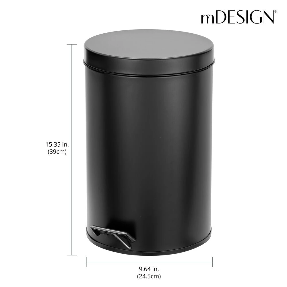12-Liter Bathroom Step Trash Can 6 12-Liter Bathroom Step Trash Can - Image 6
