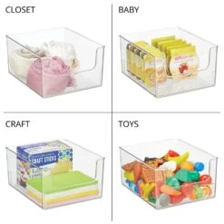 Open Front Bin 12 X 10 X 6 8 Open Front Bin 12 X 10 X 6 -Home storage 1000 Square JPG 19550MDK Detail 1