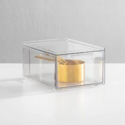 Stackable Kitchen Storage Drawer 8.5 X 6 X 4