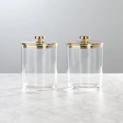 Acrylic Airtight Canister -Home storage 1000 Square JPG 20772MDK SellShot