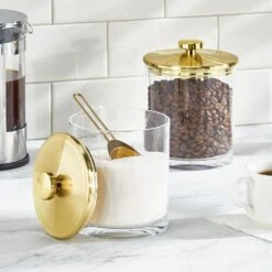 Small Acrylic Airtight Canister -Home storage 1000 Square JPG 20782MDK Environment