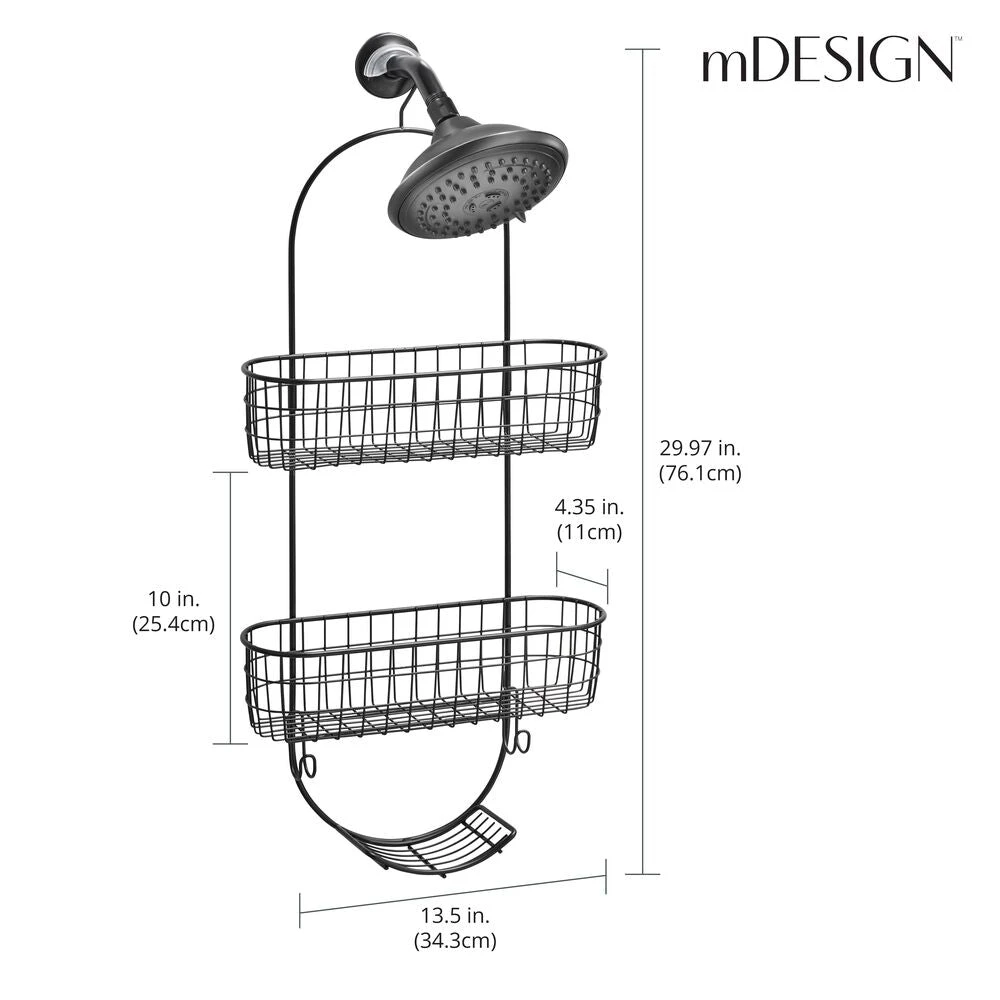 Hanging Shower Caddy With Soap Dish 5 Hanging Shower Caddy With Soap Dish - Image 5