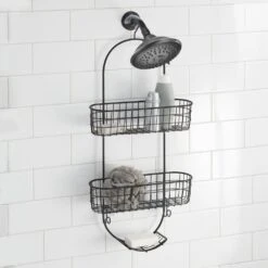 Hanging Shower Caddy With Soap Dish 13 Hanging Shower Caddy With Soap Dish -Home storage 1000 Square JPG 22199MDBST Environment