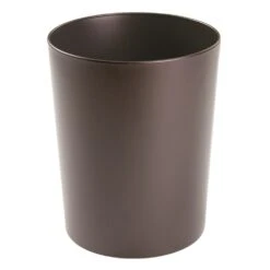 6.4-Liter Stainless Steel Bathroom Trash Can