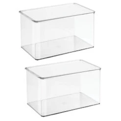 Clear Stackable Shoe Box 13 X 7 X 7 -Home storage 1000 Square JPG 39893M2.PT01 4da26a14 e858 4796 88fb eac6c4a2a322