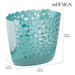 Pebble Trash Can -Home storage 1000 Square JPG 4046MDBA Dimensions