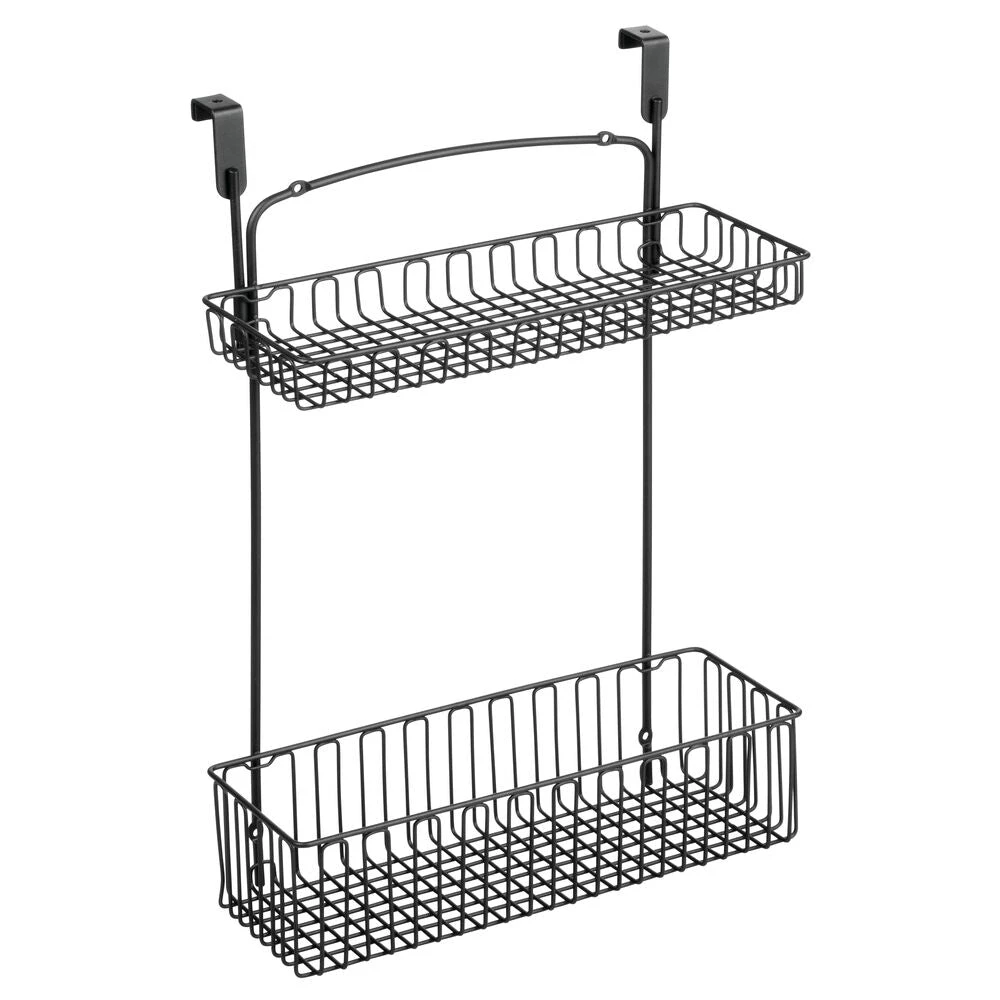 2-Tier Over The Cabinet Door Organizer 5 X 11.5 X 15 2 2-Tier Over The Cabinet Door Organizer 5 X 11.5 X 15 - Image 2