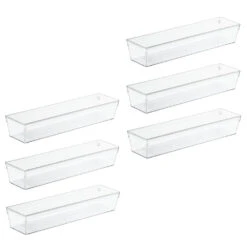 Kitchen Drawer Organizer 12 X 3 X 2 7 Kitchen Drawer Organizer 12 X 3 X 2 -Home storage 1000 Square JPG 5723MDK.PT01