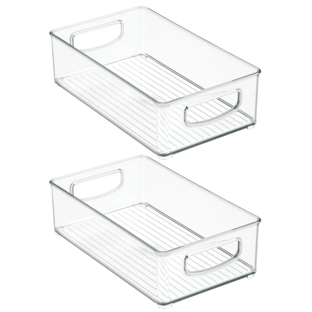 Stackable Kitchen Bin With Handles 10 X 6 X 3 6 Stackable Kitchen Bin With Handles 10 X 6 X 3 - Image 6
