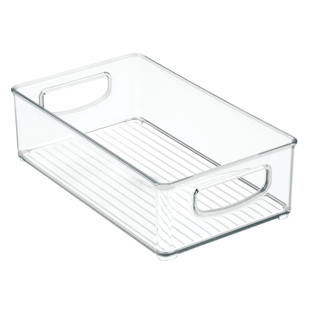 Stackable Office Bin With Handles 10 X 6 X 3 6 Stackable Office Bin With Handles 10 X 6 X 3 - Image 6