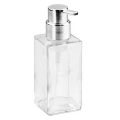 Square Glass Refillable Foaming Soap Dispenser -Home storage 1000 Square JPG 70572 OLb