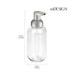 Refillable Foaming Soap Pump Set -Home storage 1000 Square JPG 8248MDK Dimensions