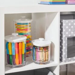 Acrylic Airtight Canister -Home storage 1000 Square JPG ClarityAirtightCanisters Environment 1