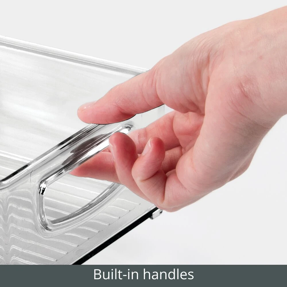 Stackable Bin With Handles 16 X 8 X 3 4 Stackable Bin With Handles 16 X 8 X 3 - Image 4