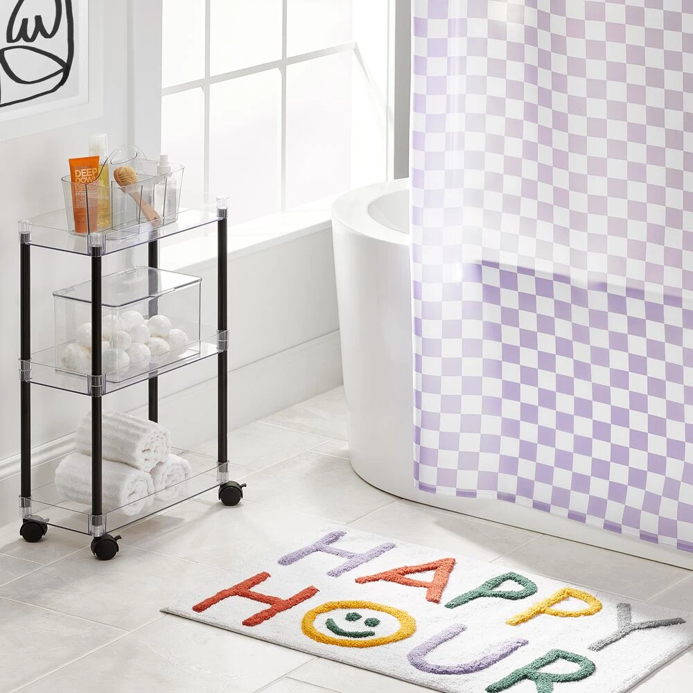 Hinged-Lid Bathroom Storage Box 7 X 11 X 6.5 6 Hinged-Lid Bathroom Storage Box 7 X 11 X 6.5 - Image 6