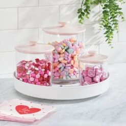 12" Metal Lazy Susan Turntable 10 12" Metal Lazy Susan Turntable -Home storage 1000 Square JPG ValentinesDayCandy Environment