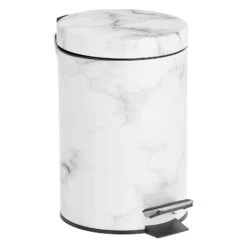 3-Liter Bathroom Step Trash Can -Home storage 1600 300DPI 21863MDBST OLa