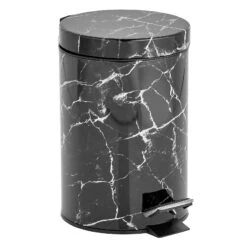 3-Liter Bathroom Step Trash Can -Home storage 1600 300DPI 21865MDBST OLa