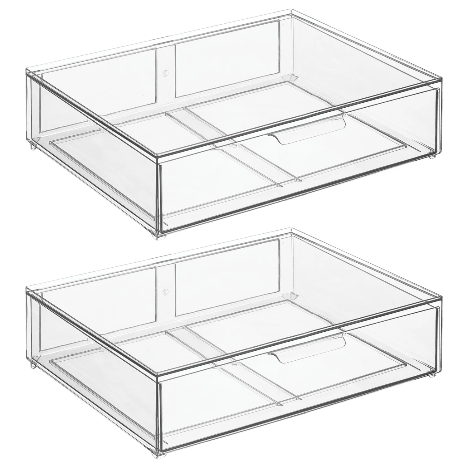 Stackable Kitchen Storage Drawer 12 X 16 X 4 3 Stackable Kitchen Storage Drawer 12 X 16 X 4 - Image 3