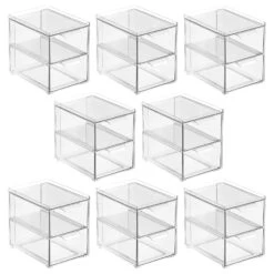 2-Drawer Stackable Bath Organizer 8.5 X 6 X 8 -Home storage 1600 300DPI 22327MDK.MAIN 3 fc654769 75d4 4d78 a5d3 bd32f2fa0bfb