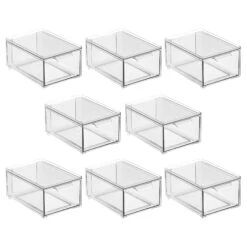 Stackable Bath Storage Drawer 8.5 X 6 X 4 -Home storage 1600 300DPI 22330MDK.MAIN 3