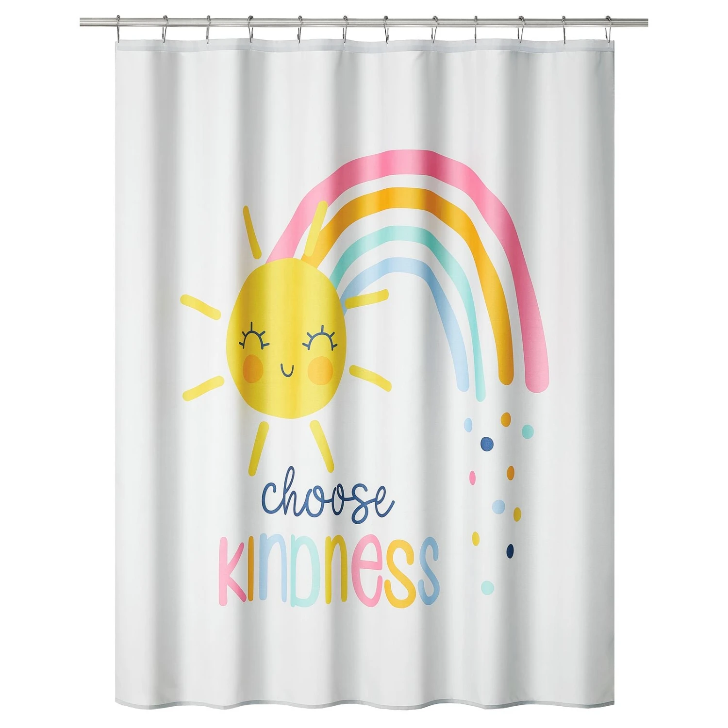 Choose Kindness Shower Curtain 1 Choose Kindness Shower Curtain