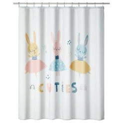 Bunny Ballerinas Shower Curtain