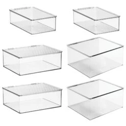 3-Piece Stackable Storage Bin Set -Home storage 1600 300DPI 23386MDT.MAIN 3
