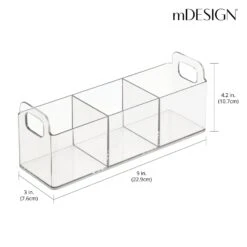 3-Section Cosmetic Organizer Caddy 8 3-Section Cosmetic Organizer Caddy -Home storage 1600 300DPI 23552MDC dims