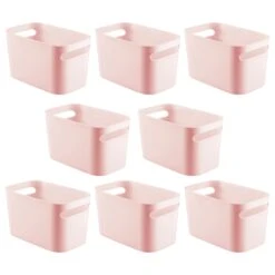 Bathroom Bin With Handles 9 X 5 X 6 19 Bathroom Bin With Handles 9 X 5 X 6 -Home storage 1600 300DPI 24026MDBST.MAIN 3