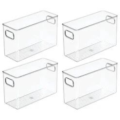 Office Storage Bin With Handles 10 X 4 X 6 -Home storage 1600 300DPI 7112MDO.MAIN 3