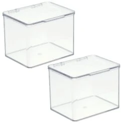 Hinged-Lid Kitchen Storage Box 6 X 7 X 5 -Home storage 1600 Square JPG 00709MDK.MAIN 3