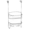 Over-the-Door Shower Caddy With 4 Hooks