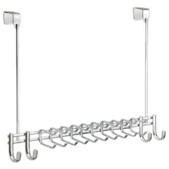 24-Hook Over-the-Door Tie And Belt Rack