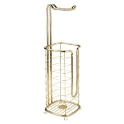 Toiler Paper Holder Stand With 3-Roll Reserve -Home storage 1600 Square JPG 02641MDBST.PT03