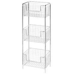 3-Tier Bathroom Basket Stand 20 3-Tier Bathroom Basket Stand -Home storage 1600 Square JPG 02703MDBST.PT05 8f43bde3 936e 46a9 944a 207b73ec4810