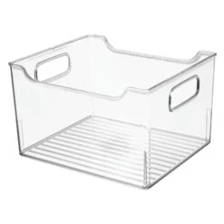 Bin With Handles 10 X 9 X 6 -Home storage 1600 Square JPG 03950MDK.PT06