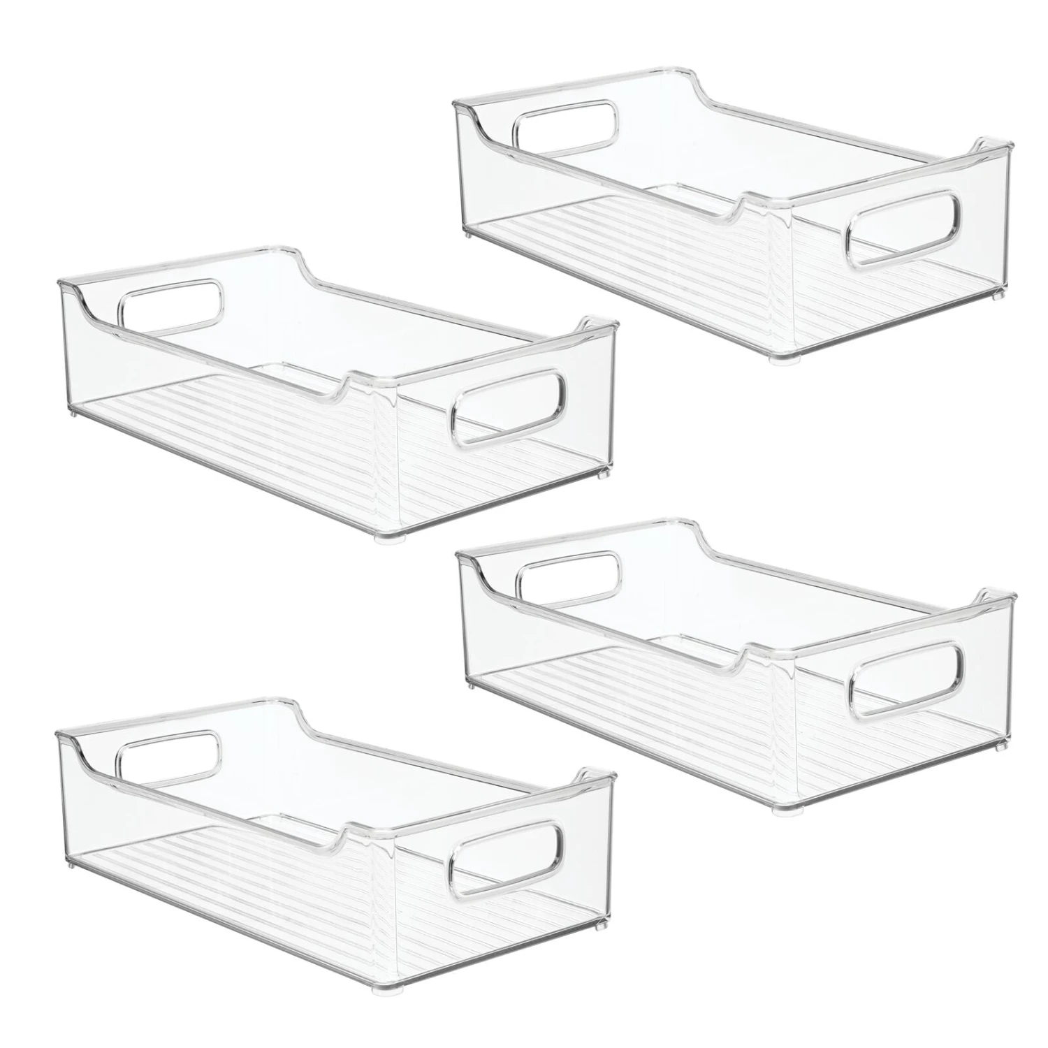 Stackable Kitchen Bin With Handles 14.5 X 8 X 4 8 Stackable Kitchen Bin With Handles 14.5 X 8 X 4 - Image 8