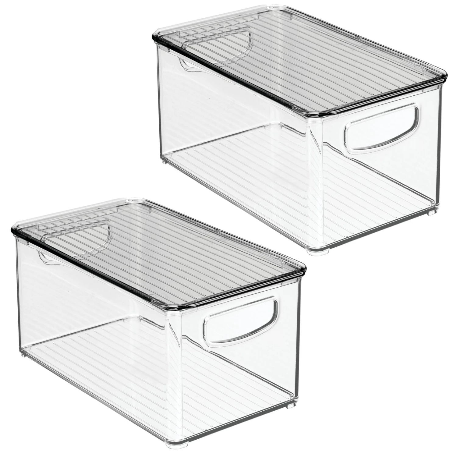 Stackable Bin With Lid11 X 6 X 5 6 Stackable Bin With Lid11 X 6 X 5 - Image 6