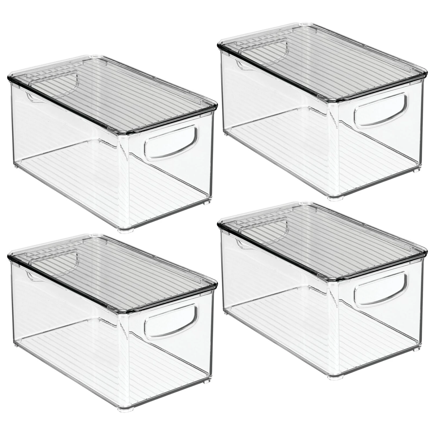 Stackable Bin With Lid11 X 6 X 5 7 Stackable Bin With Lid11 X 6 X 5 - Image 7