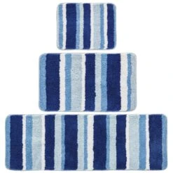 Striped Bath Mat Set -Home storage 1600 Square JPG 06287MDBST.MAIN