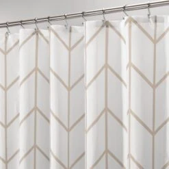 Modern Chevron Shower Curtain