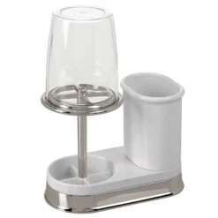 Acrylic Toothbrush Holder With Rinsing Cup 13 Acrylic Toothbrush Holder With Rinsing Cup -Home storage 1600 Square JPG 08151MDBA.PT06