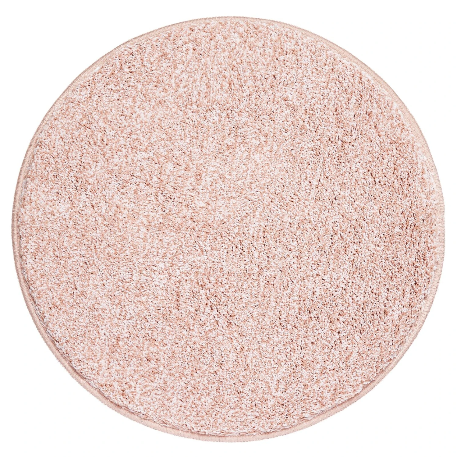Solid 24" Round Non-Slip Bath Rug 1 Solid 24" Round Non-Slip Bath Rug