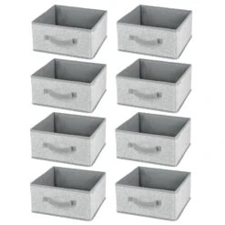 Fabric Storage Bin 10.5 X 10.5 X 5.5 23 Fabric Storage Bin 10.5 X 10.5 X 5.5 -Home storage 1600 Square JPG 08734MDCO.PT02
