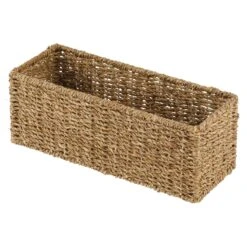 Woven Seagrass Basket 6 X 15 X 5.5