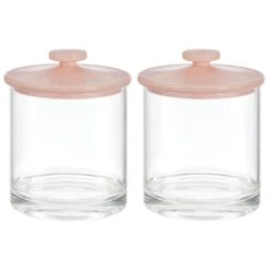 Acrylic Bathroom Canisters