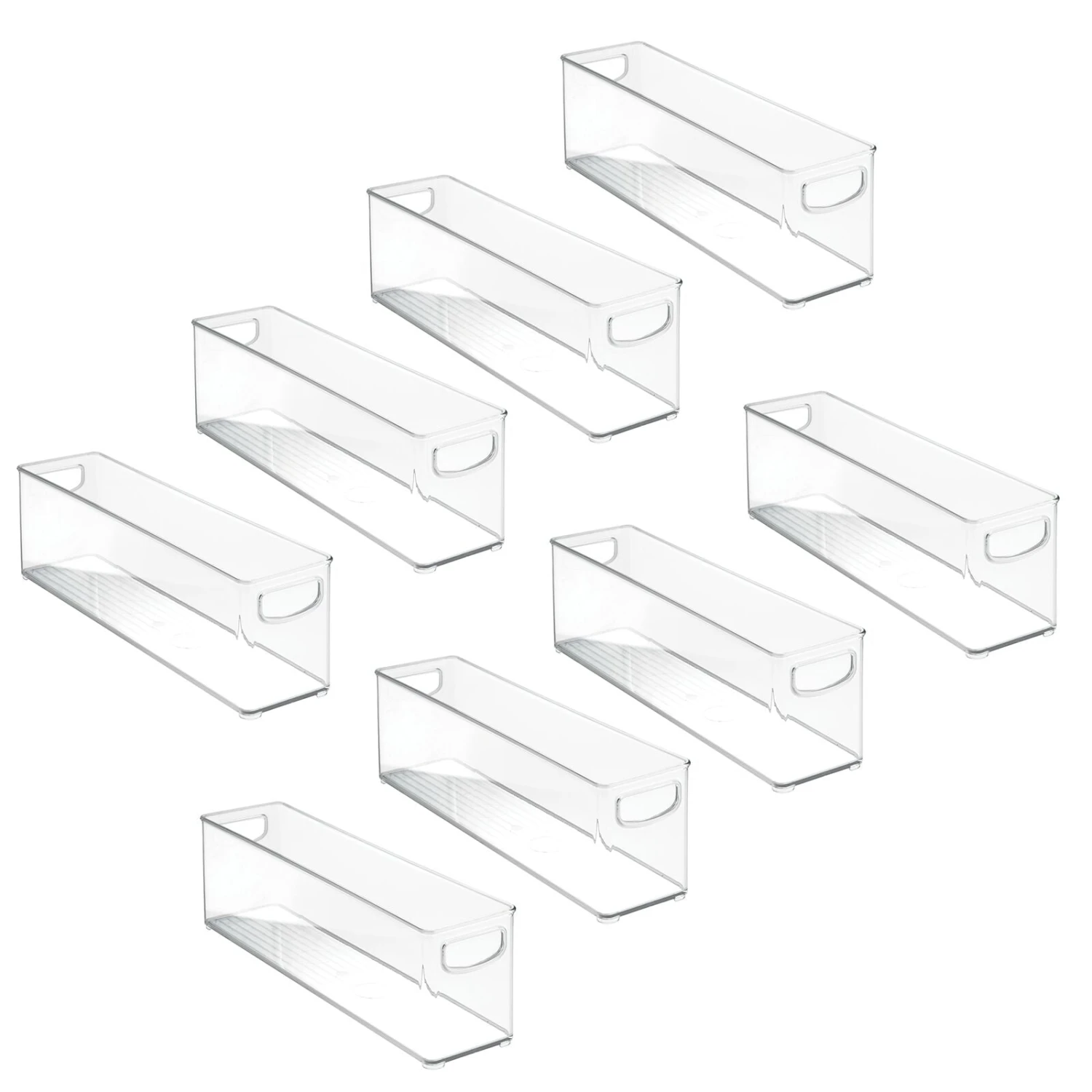 Narrow Stackable Kitchen Bin 15.5 X 3.75 X 4.75 10 Narrow Stackable Kitchen Bin 15.5 X 3.75 X 4.75 - Image 10