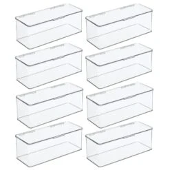 Hinged-Lid Kitchen Storage Box 5.75 X 13 X 5 -Home storage 1600 Square JPG 09927MDO.MAIN 3