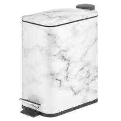 5-Liter Rectangular Step Trash Can -Home storage 1600 Square JPG 11005MDBA.MAIN